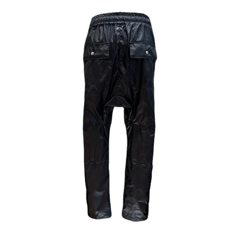 NYLON UTILITY LOUNGE PANTS / BLACK
