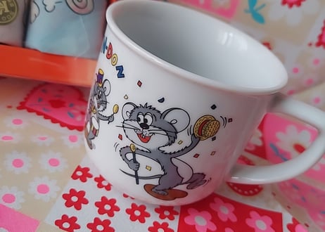 ネズミの音楽隊🎶マグカップ