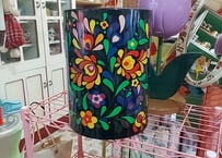 カラフルなお花のダストBOX