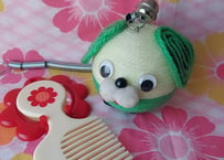 毛糸のぐるぐるわんこ🧶バネマスコット🐶