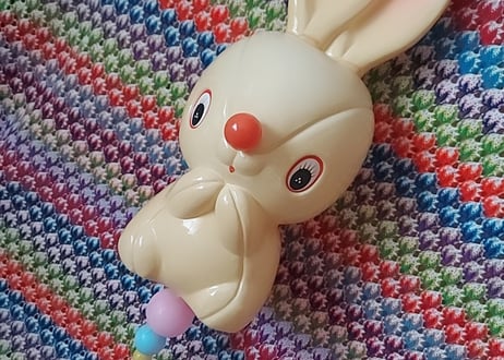 セルロイド・うさぎの吊り下げ飾り🐰 大