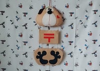 わんちゃんのぬいぐるみ型🐶ウォールポケット