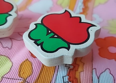チューリップのウッドクリップ🌷