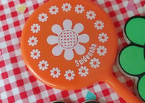 ディジー柄🌼*･ロングスティックミラー