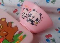 かこちゃん🌸パンダの子供用お茶碗