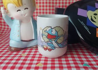 Fancyᥫᩣ  ̖́-エリマキトカゲの湯のみ
