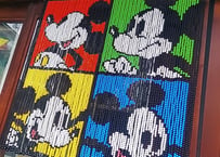 ミッキーのスキルスクリーン🐭🏰ビーズ暖簾