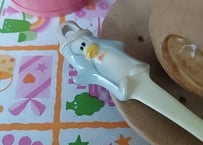 Fancyペンギン🐧陶器のスプーン クリーム