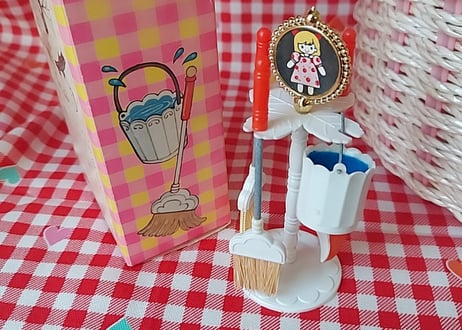 タカラ🎀ロマンミニチュア･そうじ道具セット