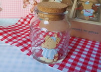 亀井ガラス🧸こぐまのムータン🧸ガラスポット