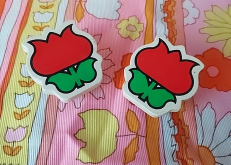チューリップのウッドクリップ🌷