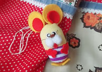 ボーダーネズミのマスコット🐭
