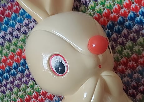 セルロイド・うさぎの吊り下げ飾り🐰 大
