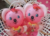 コアラの吊り下げ🐨ビニールマスコット ピンク