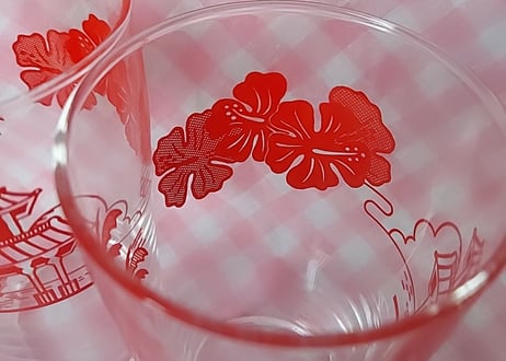 明治乳業🐮🥛ノベルティ・スカットグラス