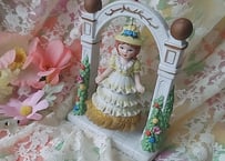 海外輸出用・瀬戸陶器🌹くるくる回るドレスDOLL👗