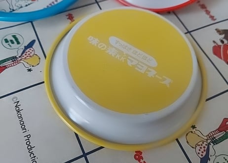味の素👶Bettyちゃんのブリキコースター イエロー