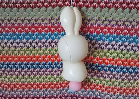 セルロイド・うさぎの吊り下げ飾り🐰  小