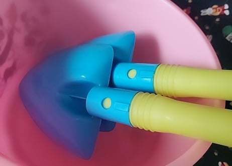 パンダの子供用ままごとスコップ
