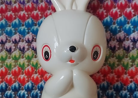 セルロイド・うさぎの吊り下げ飾り🐰  小