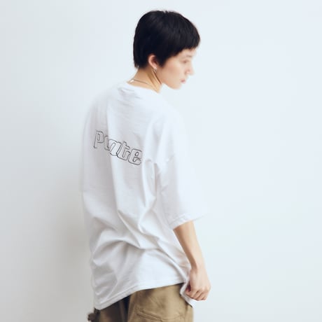 Peate camo logo T-shirt(White)