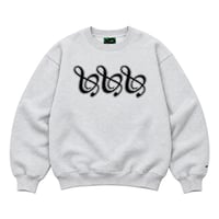 3 treble clef Sweatshirt(Ash)
