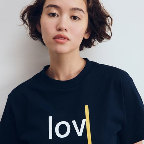 lov| T-shirt(Navy)