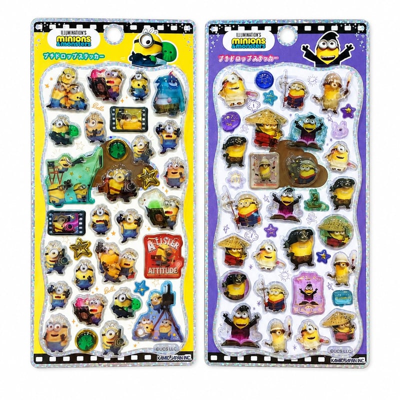 カミオジャパン】ミニオン プチドロップステッカー | GLOBE MART