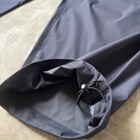 STRETCH NYLON WIDE EASY PANT(NAVY)