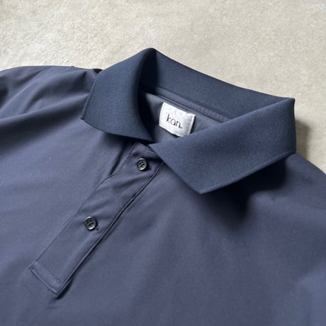 STRETCH NYLON BIG POLO(NAVY)