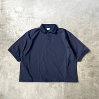 STRETCH NYLON BIG POLO(NAVY)