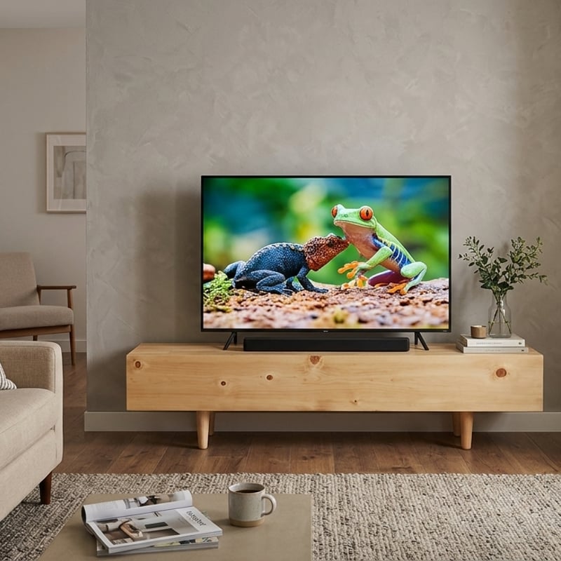 やや大きめテレビ台]140㎝テレビ台パイン材｜オイル塗装/テレビボード