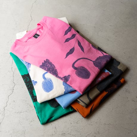 sai collected flora t-shirt(green)