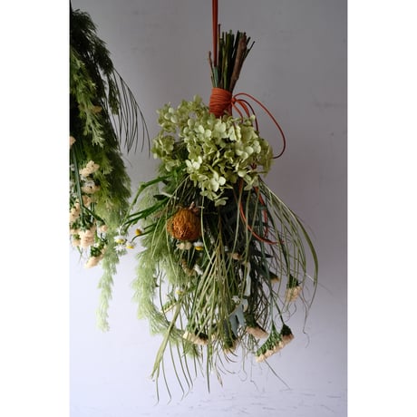 Autumn swag(orange rope)