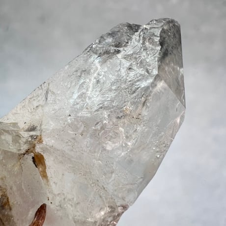 【カイラス産】天然ヒマラヤ水晶革紐付きペンダント⑦/Kailash Himalayan Quartz Pendant