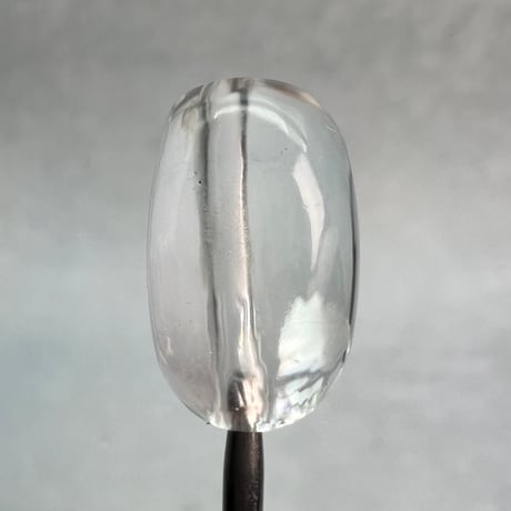 【カイラス産】天然ヒマラヤ水晶タンブル型ビーズ⑦/Kailash Himalayan Quartz Tumble Beads