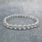 【ガネッシュヒマール産】天然ヒマラヤ水晶ブレスレット6mm内径15cm/Ganesh Himal Himalayan Quartz Bracelet