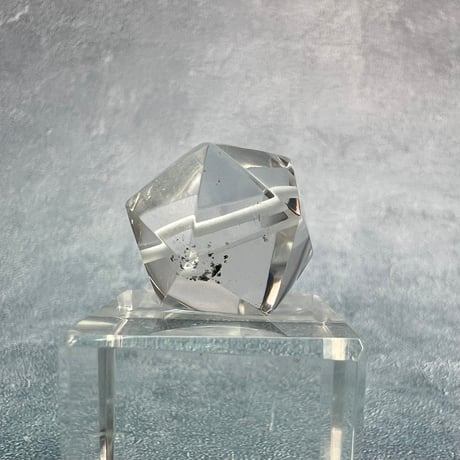 【ガネッシュヒマール産】天然ヒマラヤ水晶"手磨き加工"イコサヘドロン"ビーズ  Ganesh Himal Himalayan Quartz "Icosahedron"beads