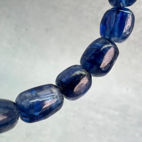 【ネパール🇳🇵カイヤナイト】ブレスレット/Nepal Kyanite Design Bracelet