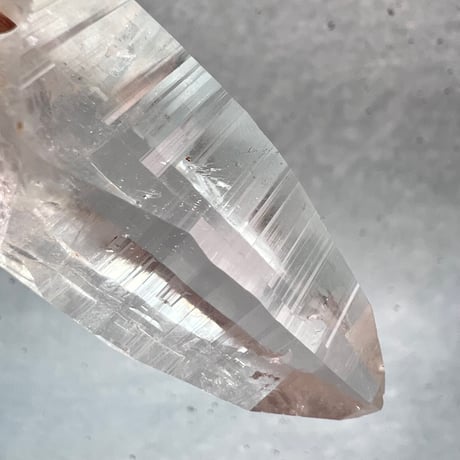 【ガネッシュヒマール産】天然ヒマラヤ水晶革紐付きペンダント④/GaneshHimal Limonite in Natural Pendant