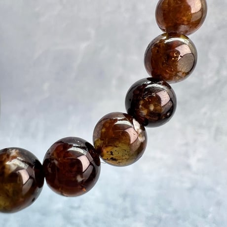ネパール産🇳🇵【ヒマラヤドラバイトトルマリン】ブレスレット8mm内径15/Nepal Himalayan dravite tourmaline Bracelet