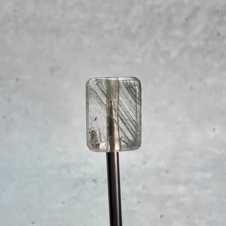 【ガネッシュヒマール産】天然ヒマラヤ水晶"手磨き加工"スクエアビーズ⑭/Ganesh Himal  Himalayan Quartz Square Beads