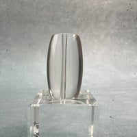 【ガウリシャンカール産】天然ヒマラヤスモーキークォーツ"手磨き加工"バレルビーズ①/Gaurishankar Himalayan Smoky Quartz Barrel Beads