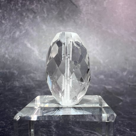 カイラス産】天然ヒマラヤ水晶多面カットビーズ②/Kailash Himalayan Quartz Multi Cut Beads