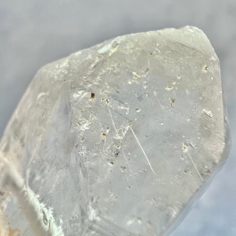 【カイラス産】天然ヒマラヤ水晶革紐付きペンダント⑦/Kailash Himalayan Quartz Pendant