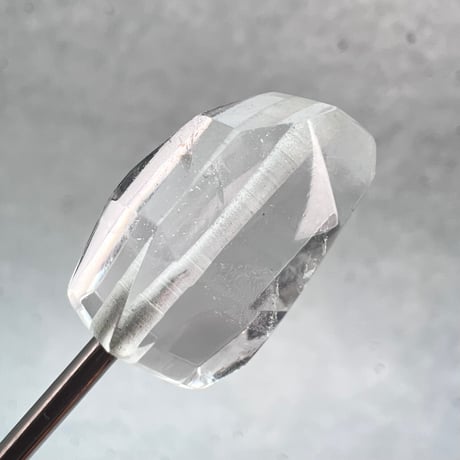 【ガネッシュヒマール産】天然ヒマラヤ水晶"手磨き加工"多面カットビーズ④/Ganesh Himal  Himalayan Quartz Multi Cut Beads