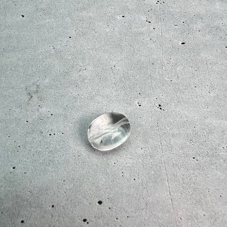 【カイラス産】天然ヒマラヤ水晶タンブル型ビーズ⑧/Kailash Himalayan Quartz Tumble Beads