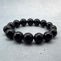 【チベット産】モリオンブレスレット内径14/Tibetan Morion  Bracelet