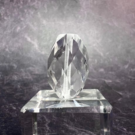 【カイラス産】天然ヒマラヤ水晶多面カットビーズ③/Kailash Himalayan Quartz Multi Cut Beads