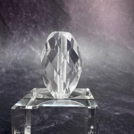 【カイラス産】天然ヒマラヤ水晶多面カットビーズ④/Kailash Himalayan Quartz Multi Cut Beads